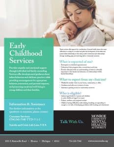 Early Childhood Services Flyer Graphic