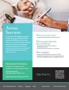 Monroe Community Mental Health Authority - Access Services