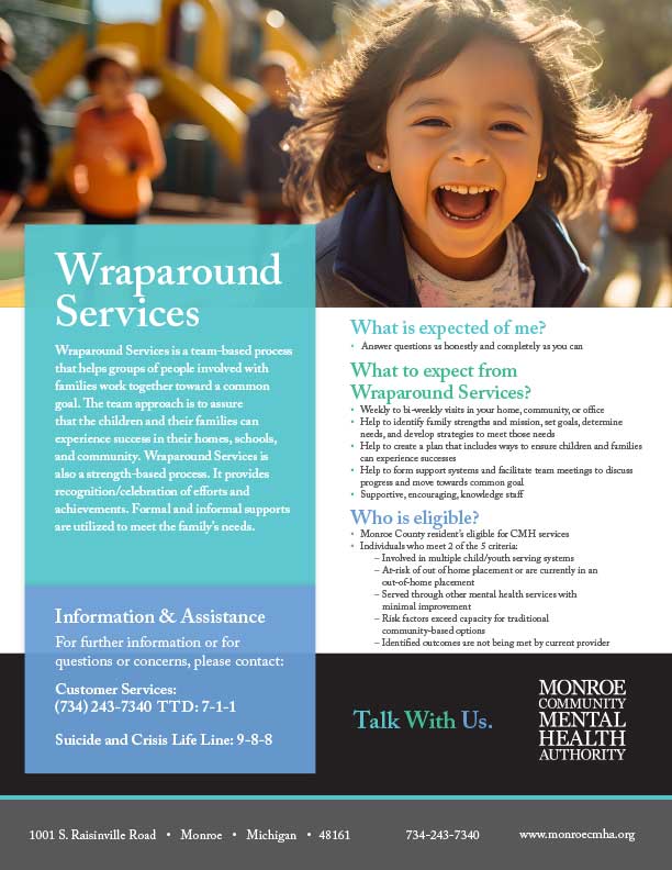 Wraparound Service Flyer Graphic