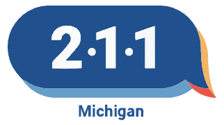 2-1-1 Michigan Logo